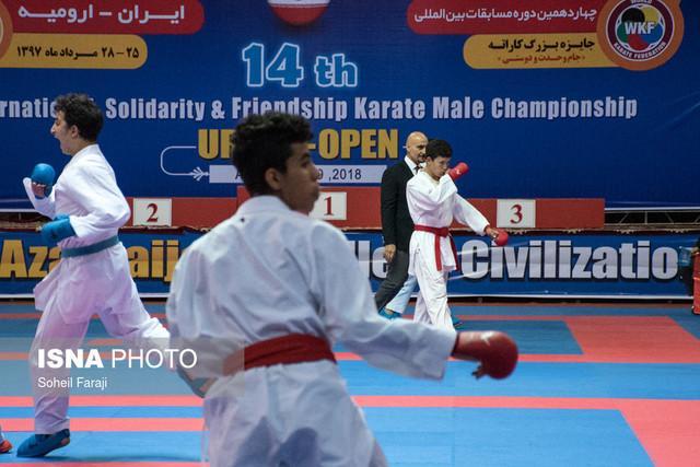 نفرات برتر روز دوم جام وحدت و دوستی کاراته ، جوانان ایران نایب قهرمان شدند