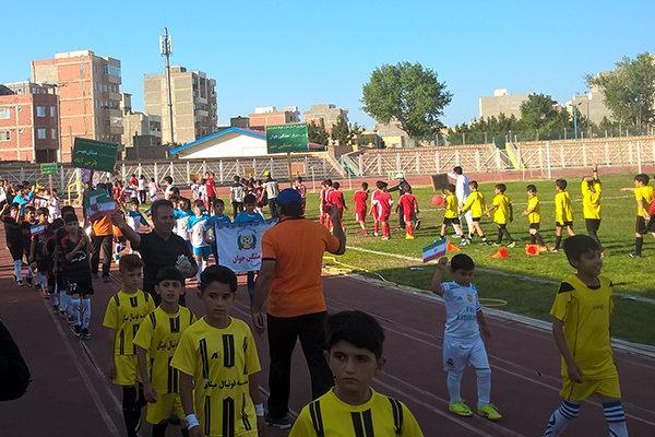 فستیوال زیر 12 سال مدارس فوتبال استان اردبیل برگزار گردید