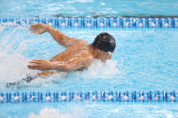 خاتمه کار شناگران ایران در 100 متر پروانه با رتبه های 17 و 23