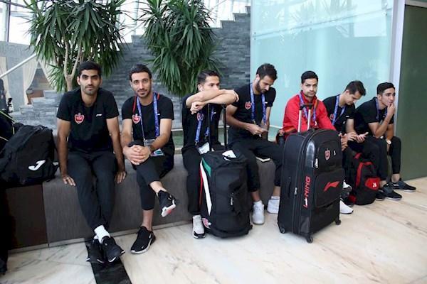 بجا مانده از سفر پرسپولیس به قطر، پذیرایی از بازیکنان با مک دونالد