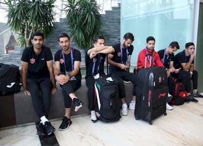 بجا مانده از سفر پرسپولیس به قطر، پذیرایی از بازیکنان با مک دونالد