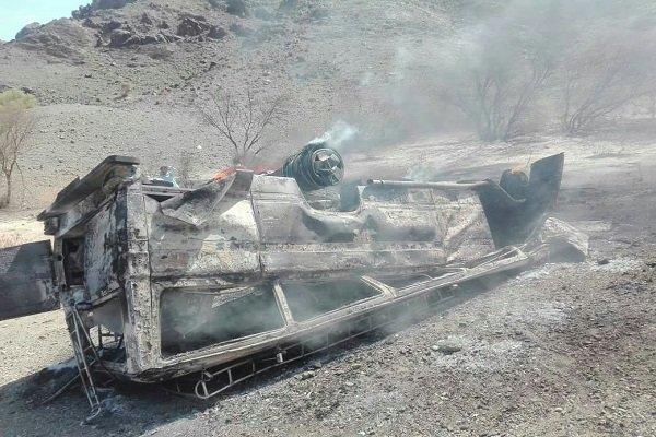 3 کشته و 24 مجروح بر اثر حادثه رانندگی در جنوب سیستان و بلوچستان