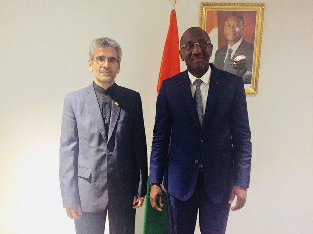 استقبال وزیر بازرگانی ساحل عاج از ارتقاء روابط تجاری و اقتصادی با ایران