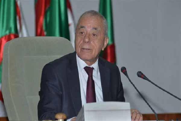 استعفای رئیس پارلمان الجزایر