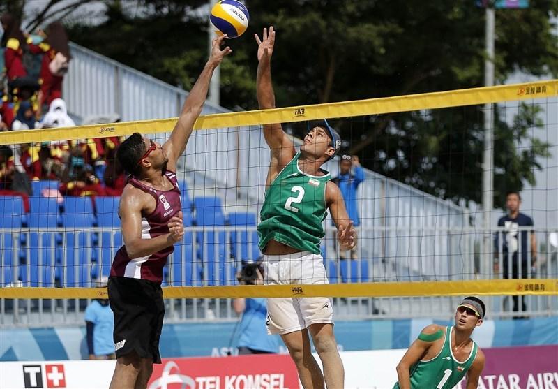 والیبال ساحلی قهرمانی آسیا، تیم ملی ب ایران دوم شد
