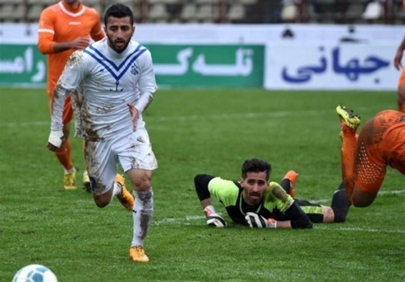 لیگ دسته اول فوتبال، تساوی استقلال جنوب مقابل ملوان بندر انزلی