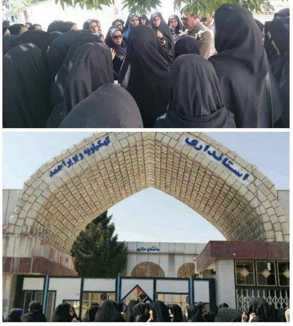 اعتراض دانشجویان دانشگاه فرهنگیان یاسوج به وضعیت خوابگاه