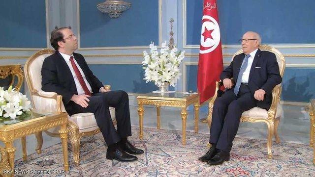 السبسی: نخست وزیر تونس باید به مقام ریاست جمهوری احترام بگذارد