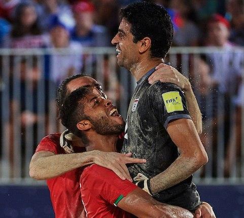 جام بین قاره ای فوتبال ساحلی، ملی پوشان فوتبال ساحلی ایران با شکست مصر فینالیست شدند