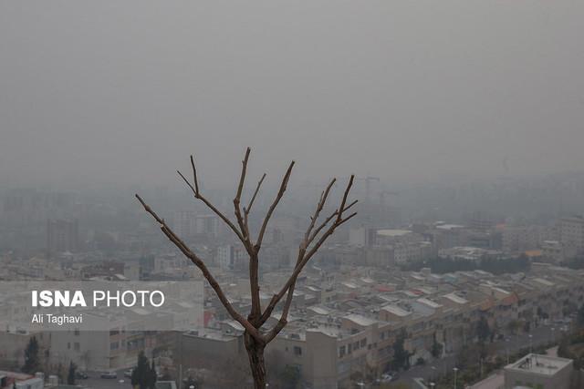 افزایش غلظت آلاینده ها در هوای تهران افزایش غلظت آلاینده ها در هوای تهران