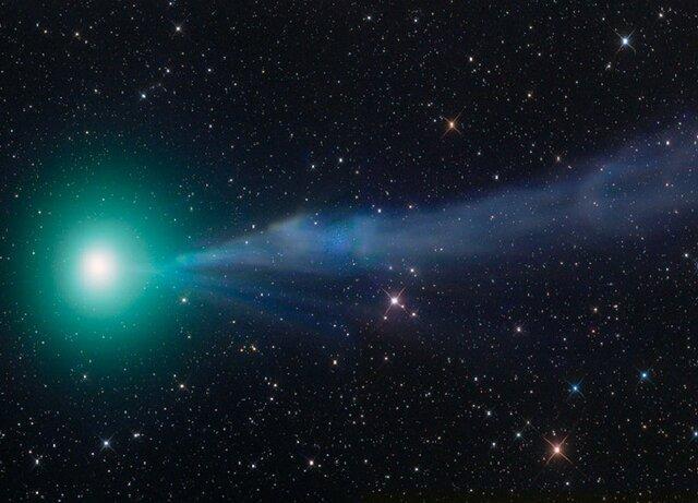 مشاهده دنباله داری که با سرعت در حال نزدیک شدن به منظومه خورشیدی است