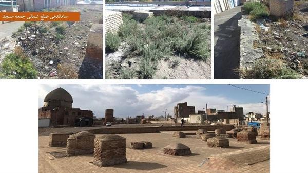 بخشی از مسجد عتیق مربوط به دوره دیلمی سامان دهی شد