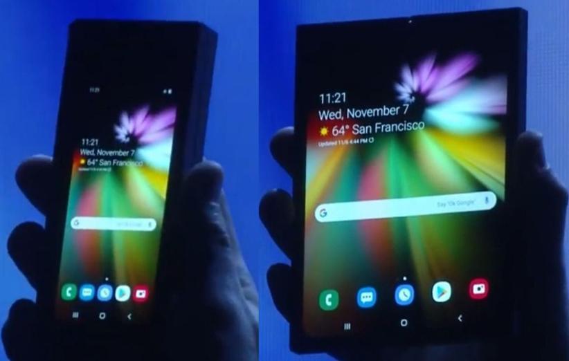 گوشی تاشو سامسونگ از دو باتری بهره می برد