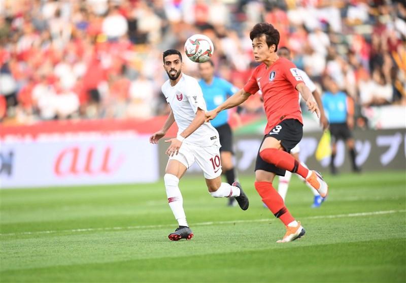 جام ملت های آسیا، کره جنوبی و قطر با تساوی به رختکن رفتند