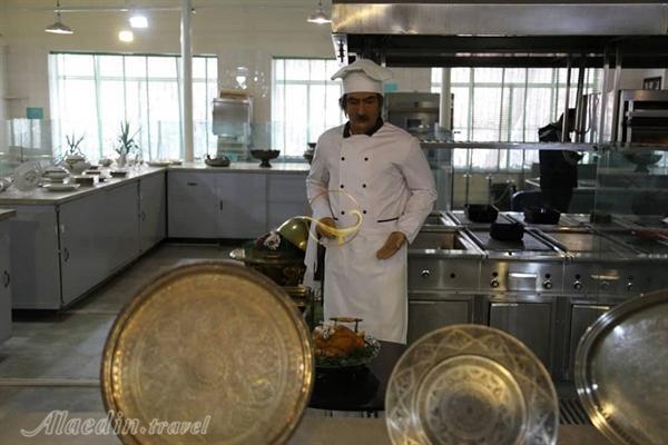 احیای ظروف نقره موزه آشپزخانه سلطنتی سعدآباد