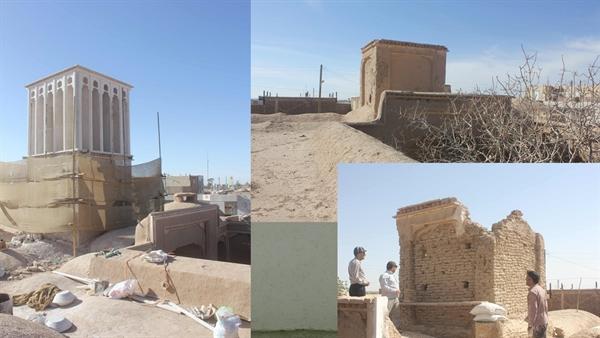 اتمام یک فصل از مرمت خانه تاریخی رمضانی در خراسان جنوبی