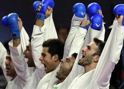 لیگ جهانی کاراته وان امارات، تکرار قهرمانی کومیته مردان ایران