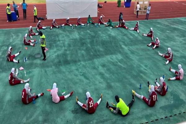 تیم بانوان نوجوان آماده بازی با استرالیا