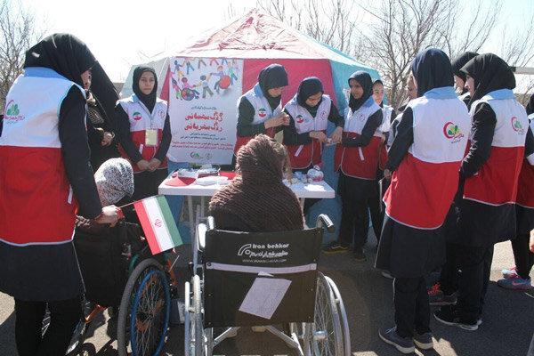 دانش آموزان روستایی قزوین در زنگ مهمانی، رنگ مهربانی شرکت کردند