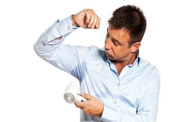 دردسرهای عرق بیش از حد!