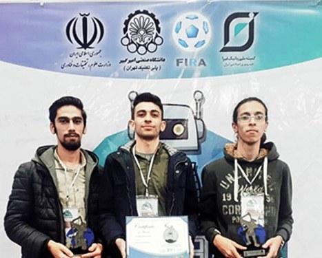 دستیابی مقام اول جشنواره بین المللی رباتیک و هوش مصنوعی فیرا توسط دانشگاه تبریز