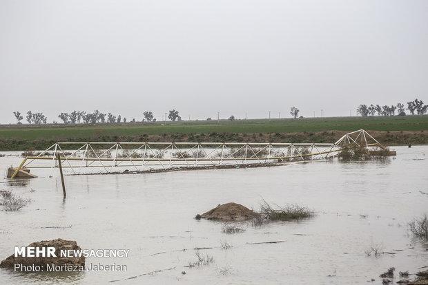 وضعیت در بندرترکمن به ثبات رسیده است، تأسیسات اسکله آسیب ندید