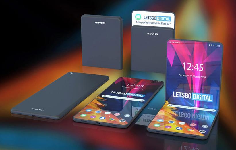 شرکت شارپ هم به دنبال ساخت گوشی تاشو است