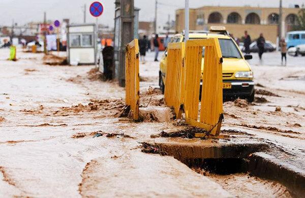 تداوم بارش ها و احتمال وقوع سیلاب در بعضی نقاط کشور