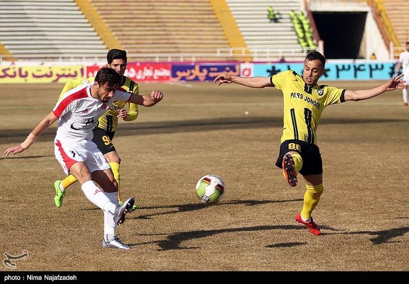 لیگ برتر فوتبال، پدیده و پارس با تساوی به رختکن رفتند، فولاد با پیروزی