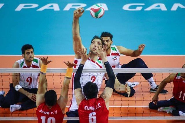 مردان والیبال نشسته روسیه در ایران اردو می زنند