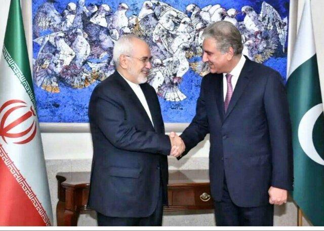 تماس تلفنی وزیر امور خارجه پاکستان با ظریف تماس تلفنی وزیر امور خارجه پاکستان با ظریف