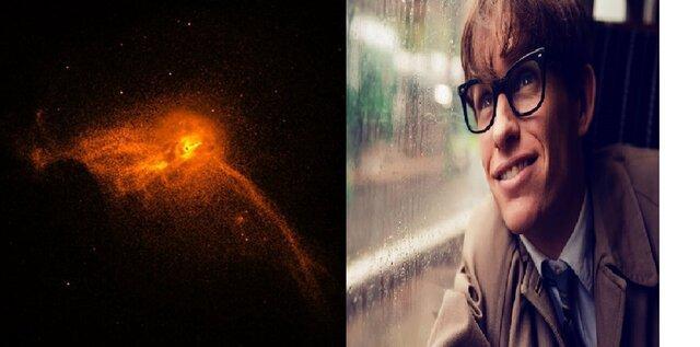 استیون هاوکینگ، از نظریه پردازان وجود سیاهچاله