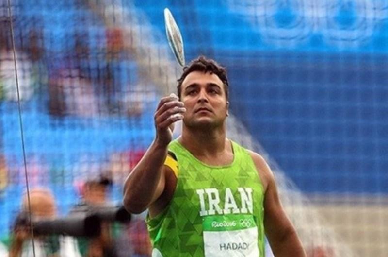 قهرمانی احسان حدادی پرتابگر ایرانی در کالیفرنیای آمریکا