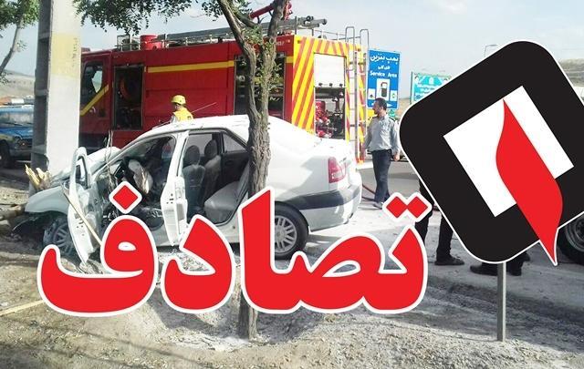 سرعت زیاد خودروی پژو، دو جوان لاری را به کام مرگ کشاند