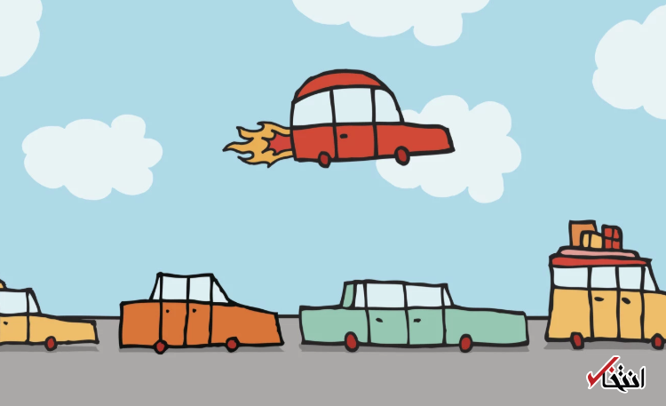 خودروهای های پرنده از خودروهای الکتریکی سبقت می گیرند