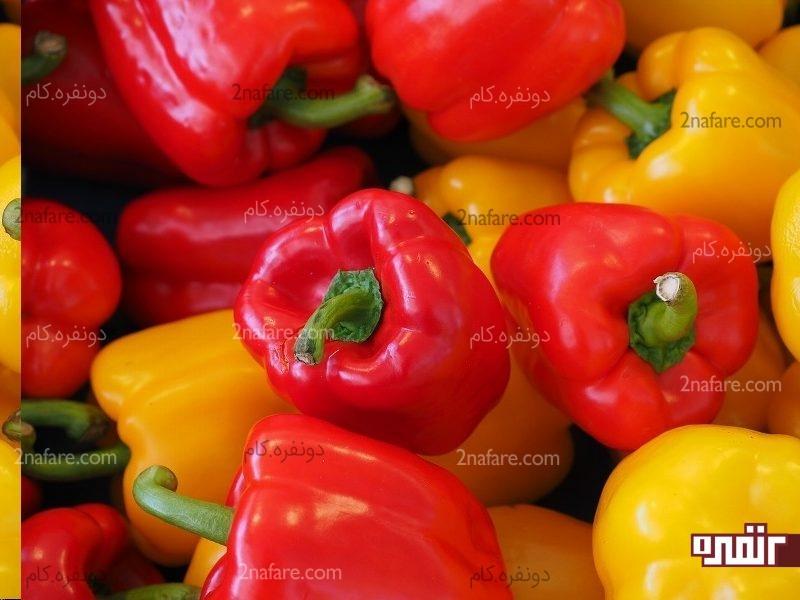 با خواص فلفل دلمه ای آشنا شوید
