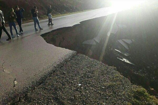 رانش زمین در مینودشت خسارت جانی نداشت، قطع گاز شهر دوزین و 21 روستای منطقه