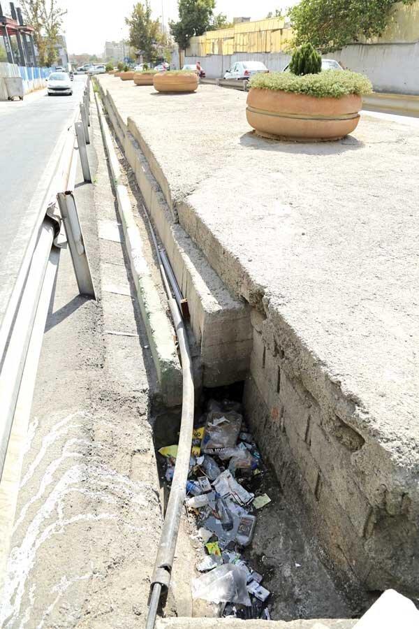 برطرف بوی بد یک مسیل