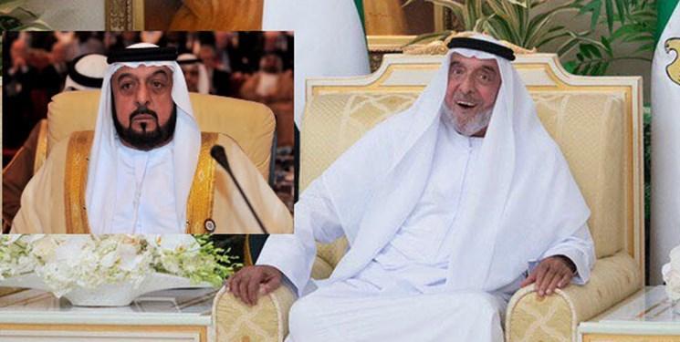 چهره تکیده رئیس امارات پس از غیبت یک ساله