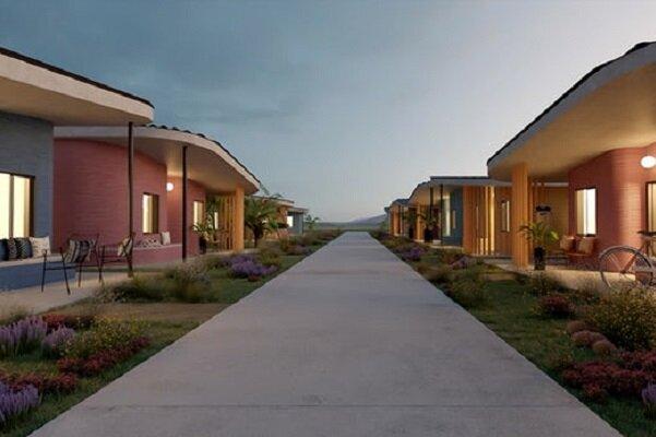 محله ای با خانه های چاپی ساخته می گردد