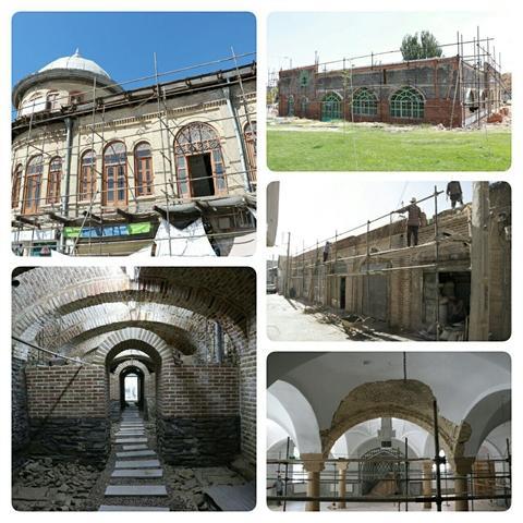 179 بنای تاریخی در همدان در سال 97 مرمت شد