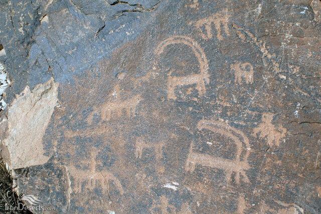 شهری غنی از سنگ نگاره های چند هزار ساله