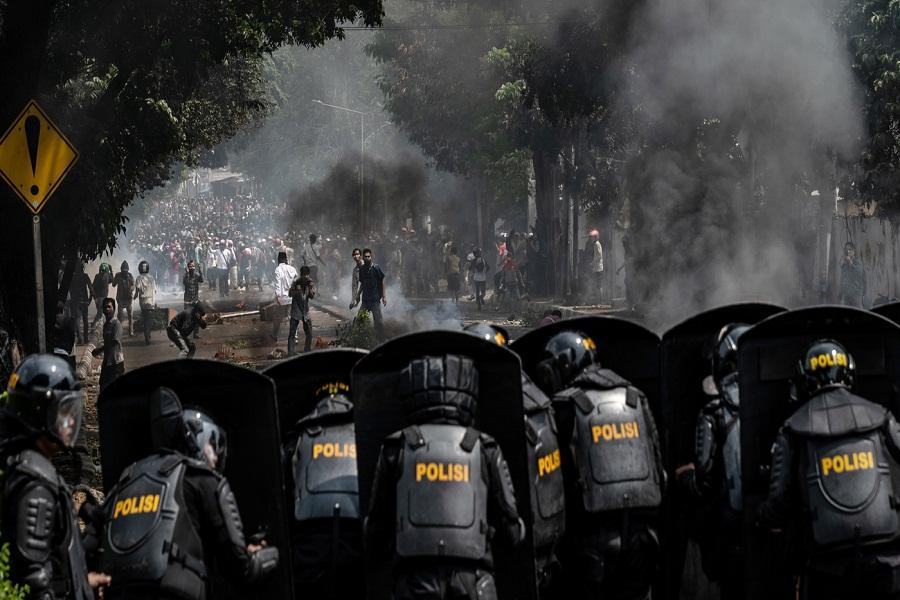 جاکارتا شاهد درگیری های خونین در اعتراض به نتایج انتخابات ریاست جمهوری