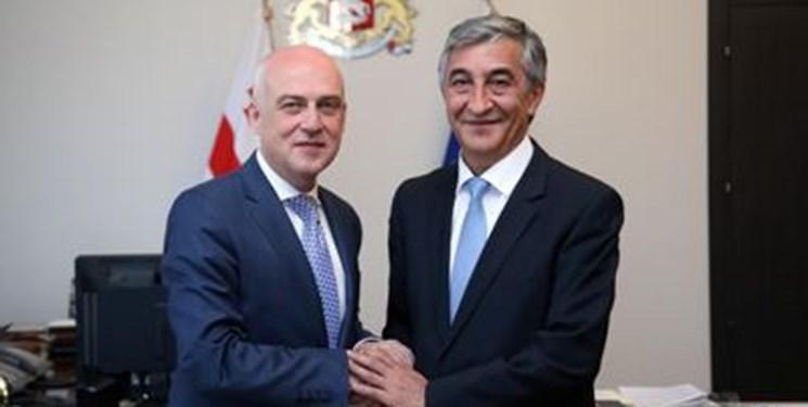 دیدار سفیر تاجیکستان و وزیر خارجه گرجستان، ترانزیت کالا محور مذاکره