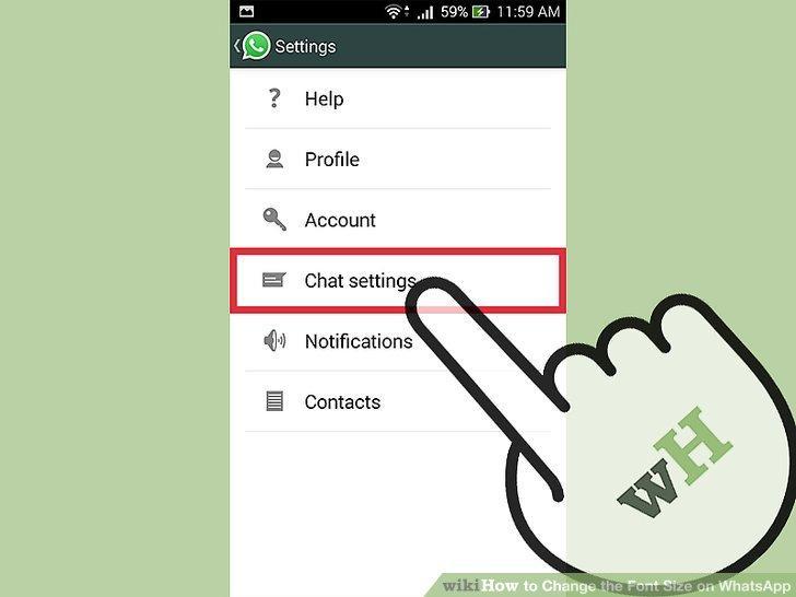 تغییر فونت در واتس اپ برای کهنسالان میسر شد تغییر فونت در واتس اپ برای کهنسالان میسر شد