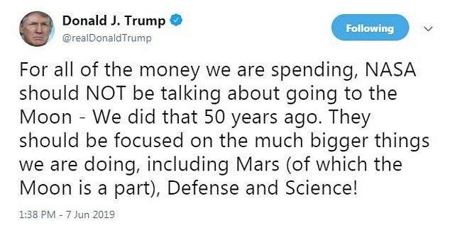 ناسا باید روی مریخ تمرکز کند