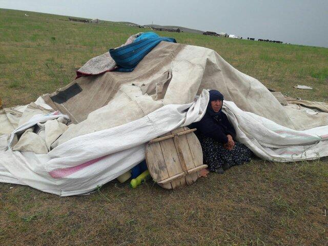 سیل به 103 چادر عشایر ماکو خسارت زد