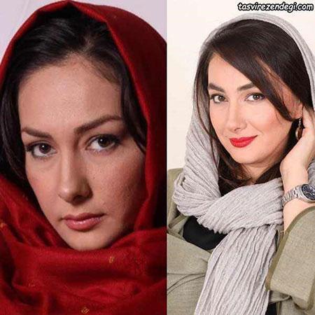 چهره های ایرانی در چالش عکس 10 سال قبل