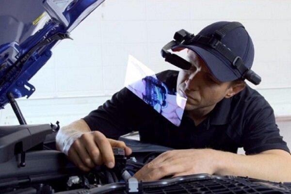 تعمیر خودرو با عینک هوشمند واقعیت افزوده تعمیر خودرو با عینک هوشمند واقعیت افزوده