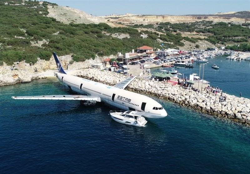 غرق کردن هواپیما با هدف گردشگری در ترکیه